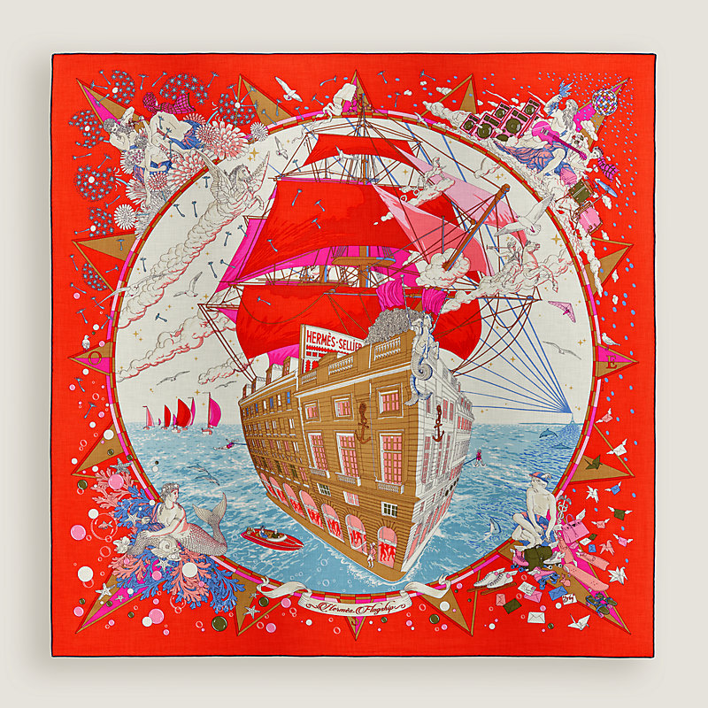 Hermès Flagship shawl 140 | Hermès USA